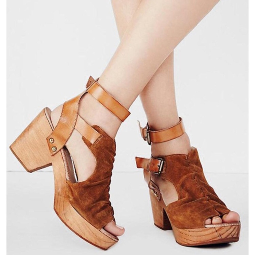 Free People Leather Clog